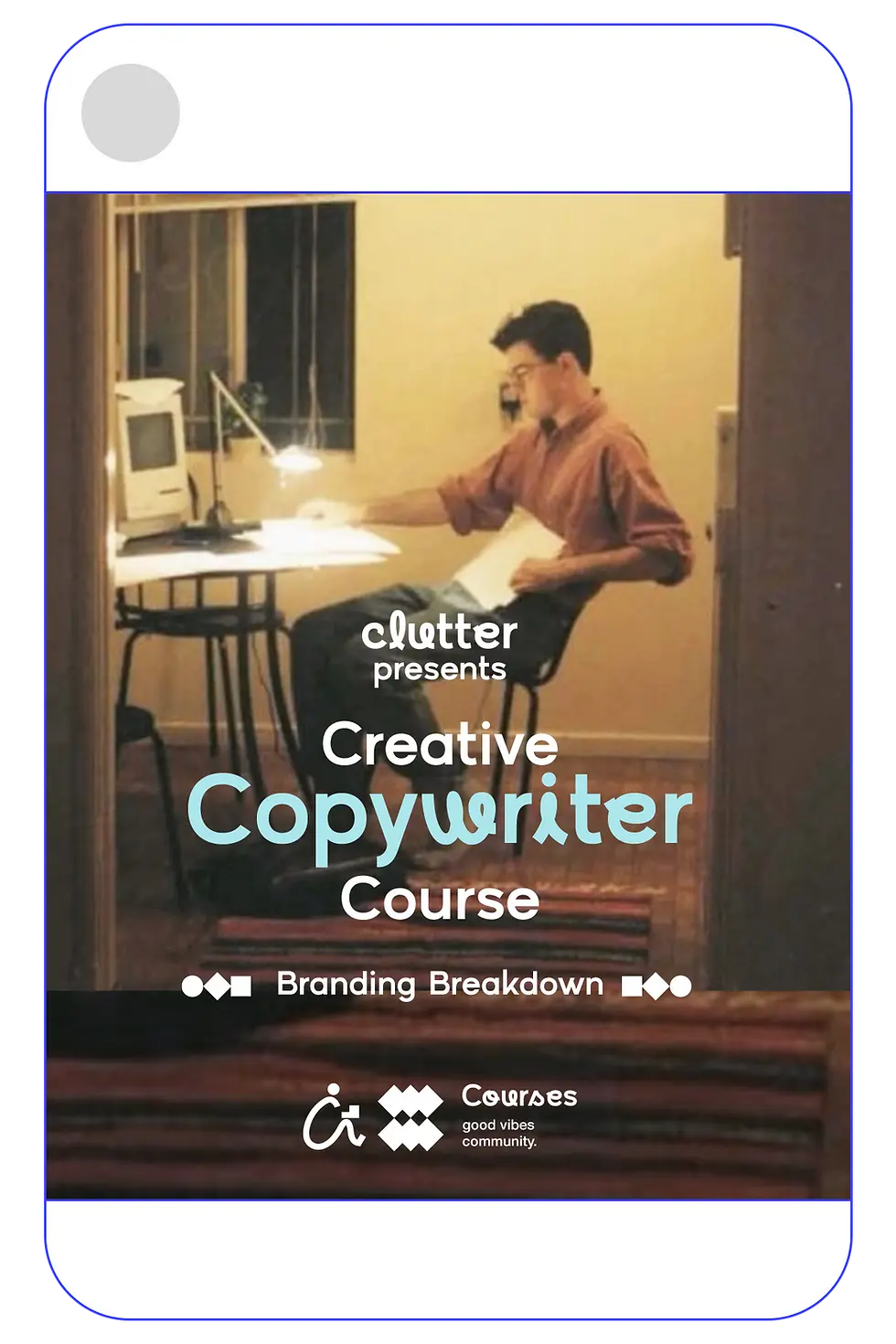 Clutter Brand identity mockup design