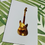 Thumbnail: Original Art Greeting Card - GUITAR 10x15cm With Envelope