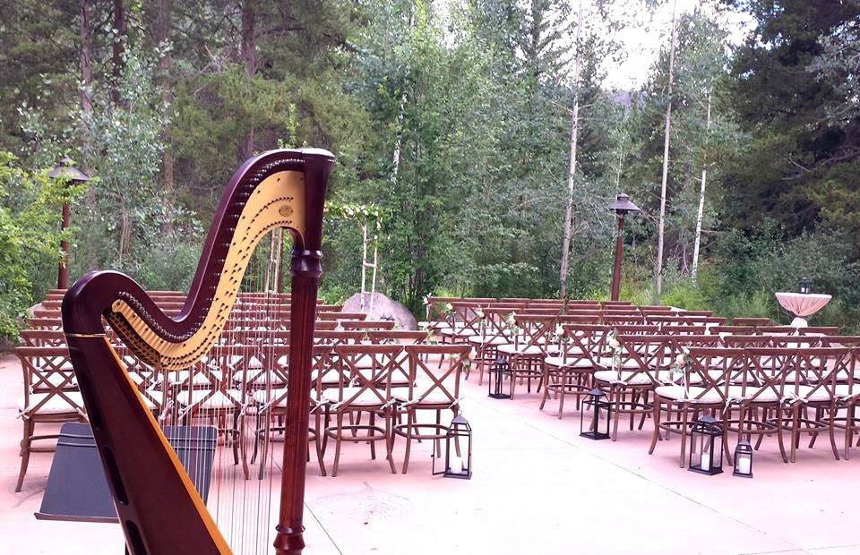 Harp at Donovan Pavilion Vail Colorado