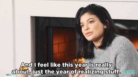 kylie jenner year of realizing stuff