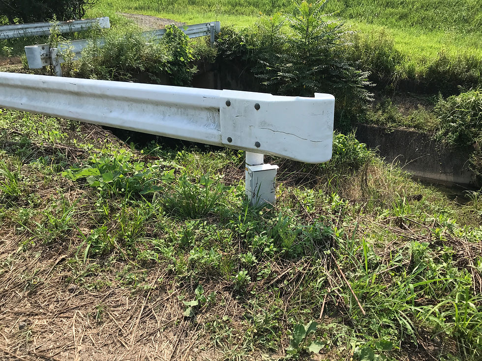 溢れやすい小規模河川に設置