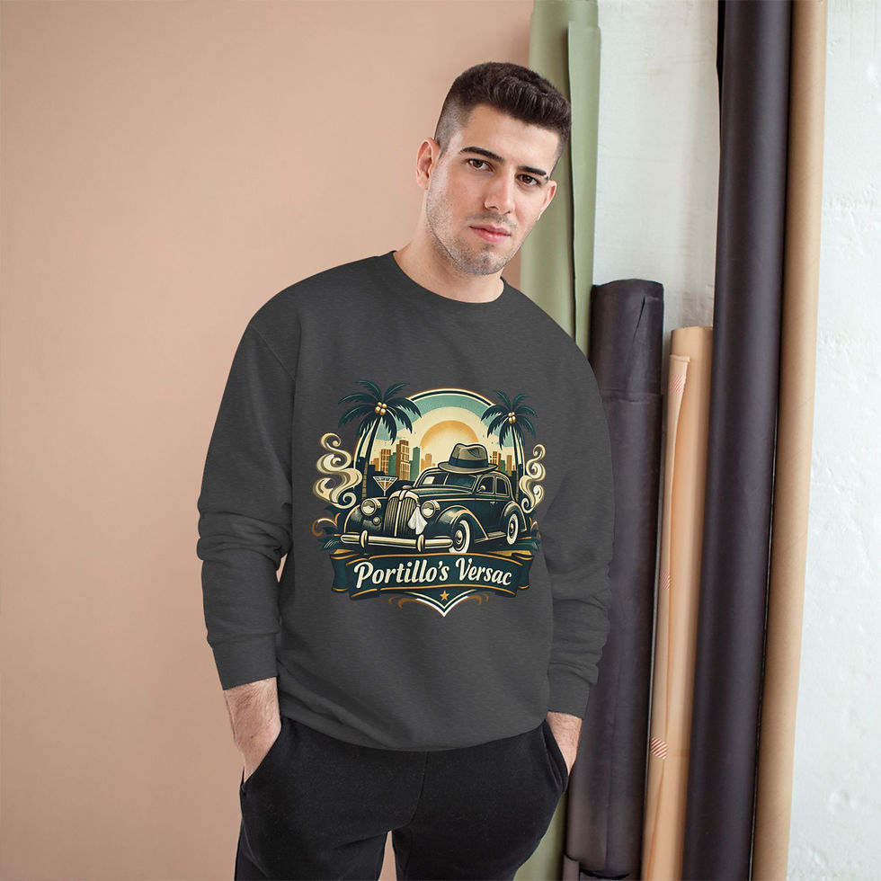 Thumbnail: Gangster Paradise Vintage Champion Sweatshirt — "Portillo's Versac" 