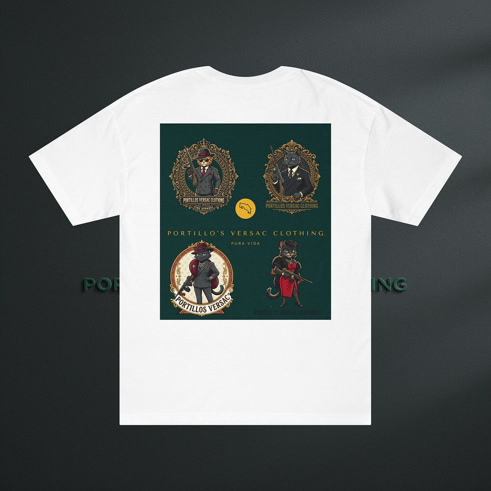 Thumbnail: Gentlemen Vintage Graphic Tee — 'The Gentlemen' Victorian Style Shirt
