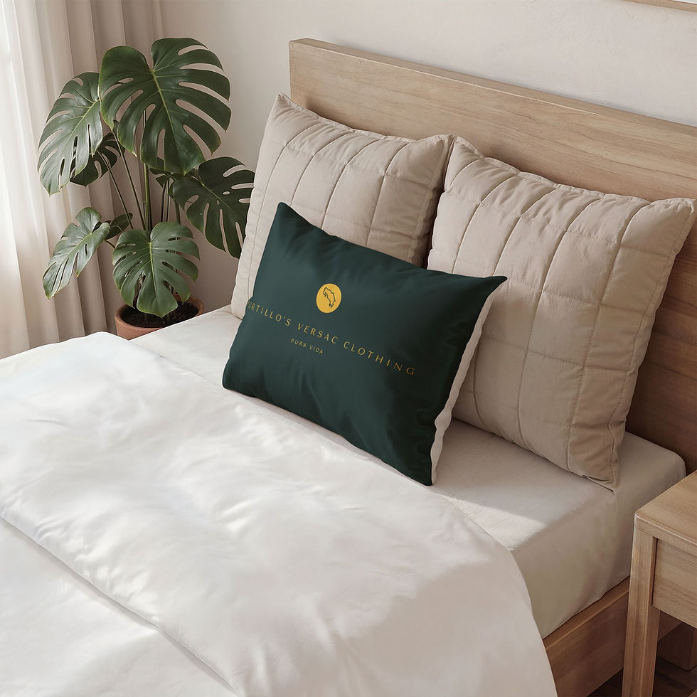 Thumbnail: Portillo's Versace Clothing A soft, breathable pillow that brings quiet elegance