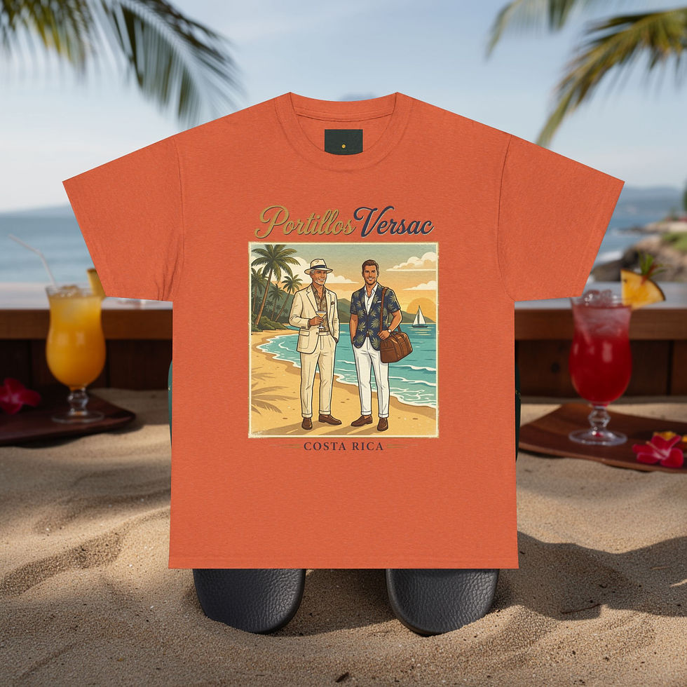 Thumbnail: Costa Rica Pura Vida Tee — Tropical Beach Vintage Graphic Shirt