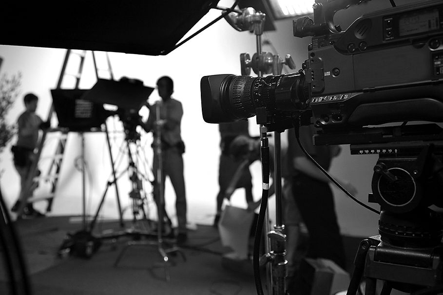Camera Crew on Set