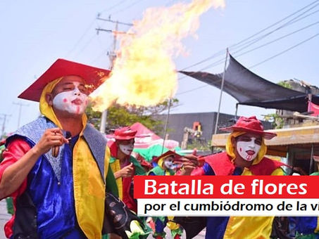 Barranquilla brilló como una ciudad dorada en la Batalla de Flores