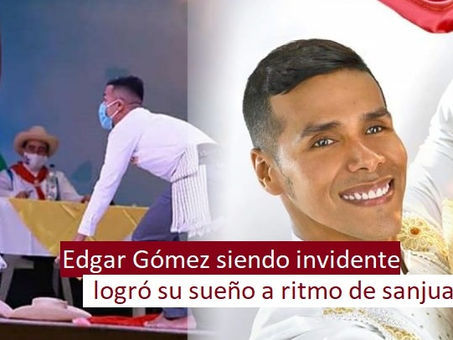 Bailarín con discapacidad visual logró la mejor interpretación del sanjuanero huilense en Neiva