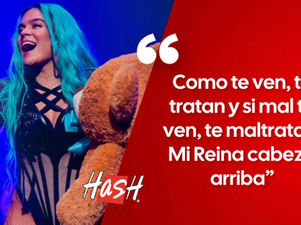 KarolG la reina del género urbano que dedica en sus conciertos un mensaje de empoderamiento femenino