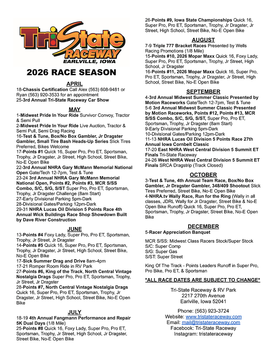 Tri-State Raceway 2026 Event Schedule.png