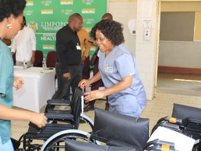 Empowering Mobility, Enhancing Lives: Limpopo MEC Hands Over Wheelchairs to Matlala Hospital Patients