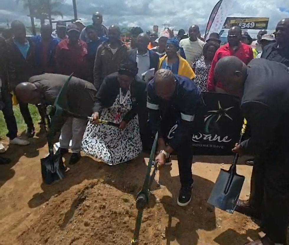 The much-anticipated University Road Dual Carriageway is finally taking shape, with the sod-turning ceremony marking a major milestone in the project.