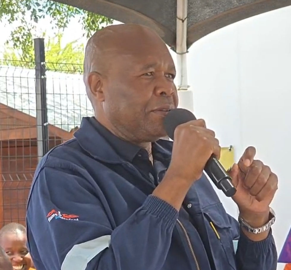 Polokwane Municipality Executive Mayor, Cllr Makoro John Mpe, leads the charge in transforming Mankweng's infrastructure. 