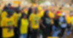 ANC Limpopo Deputy Provincial Chair Cde Makoro John Mpe leads a door-to-door march with party and youth structures at the University of Limpopo to encourage student voter registration.
