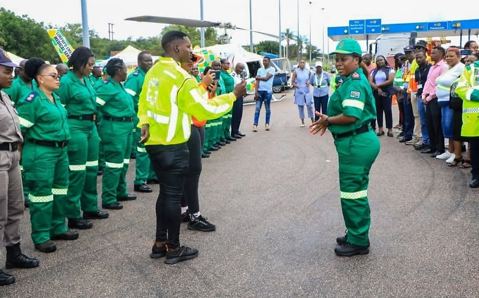 “Health is Road Safety”: Mashego & Mathye Launch Game‑Changing EMS Blitz at Kranskop Toll Plaza — Lifesaving Power Meets Highway Reality