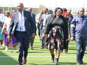 FROM STREET CORNERS TO STADIUM LIGHTS: MAYOR JOHN MPE UNVEILS THABO MAKUNYANE SPORTS COMPLEX TO RESCUE YOUTH FROM DRUGS AND CRIME