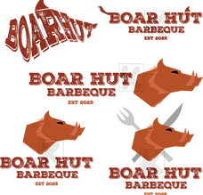 bbq brand logo_boar hut_katelynhawton_05052025_LOGO 2_PORTFOLIO.png