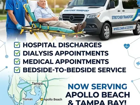 Transport to Doctor's Appointments in Tampa Bay