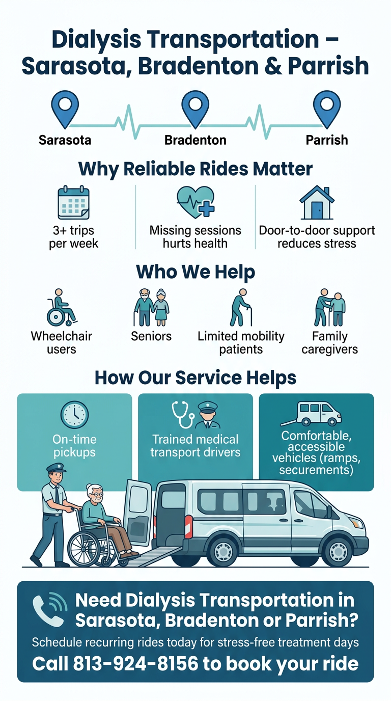 Wheelchair and Stretcher Transportation in Florida