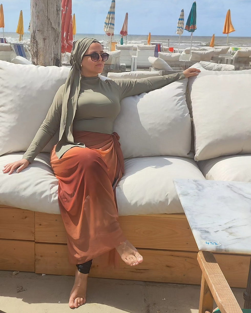 Miniature : Sarong Oasis - Ombre Sunset