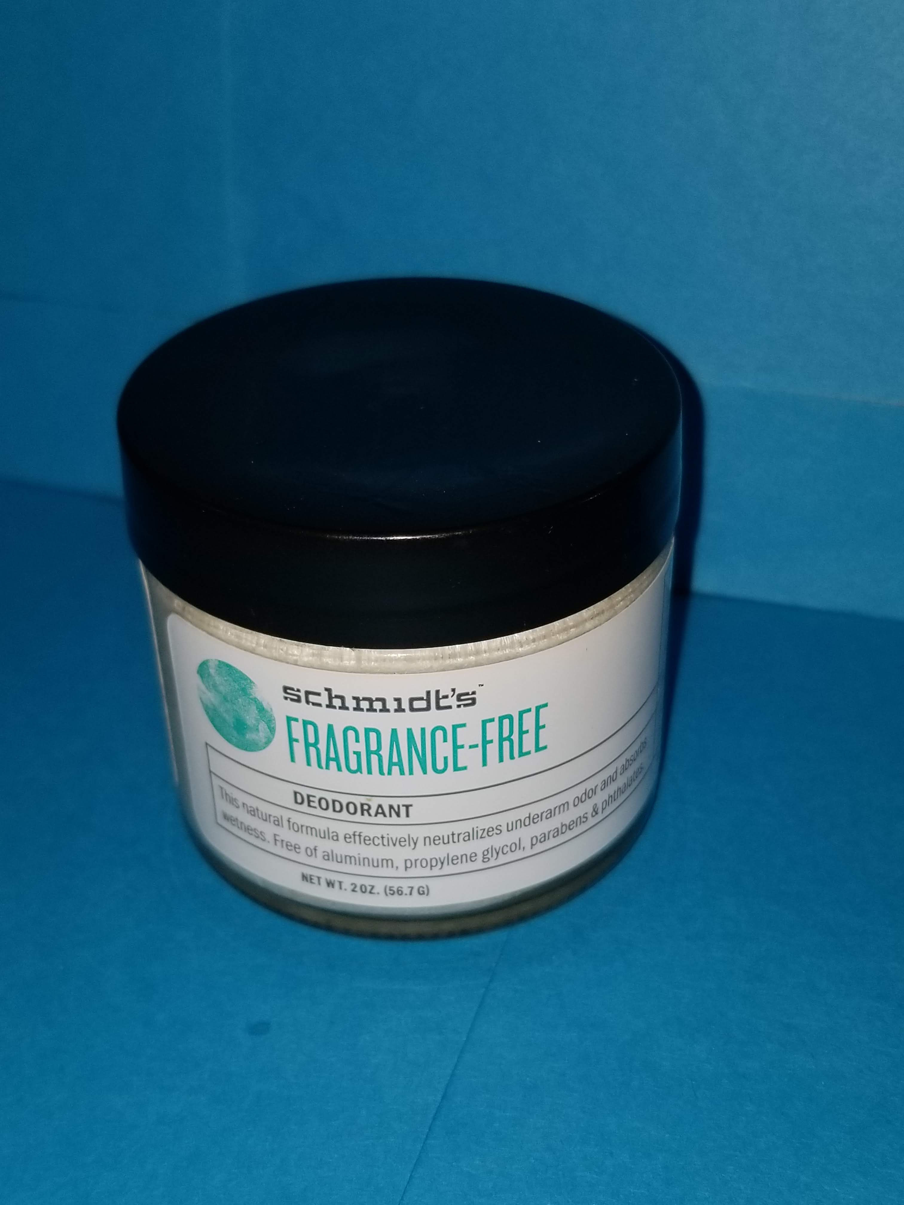 Schmidts Fragrance-Free Deodorant