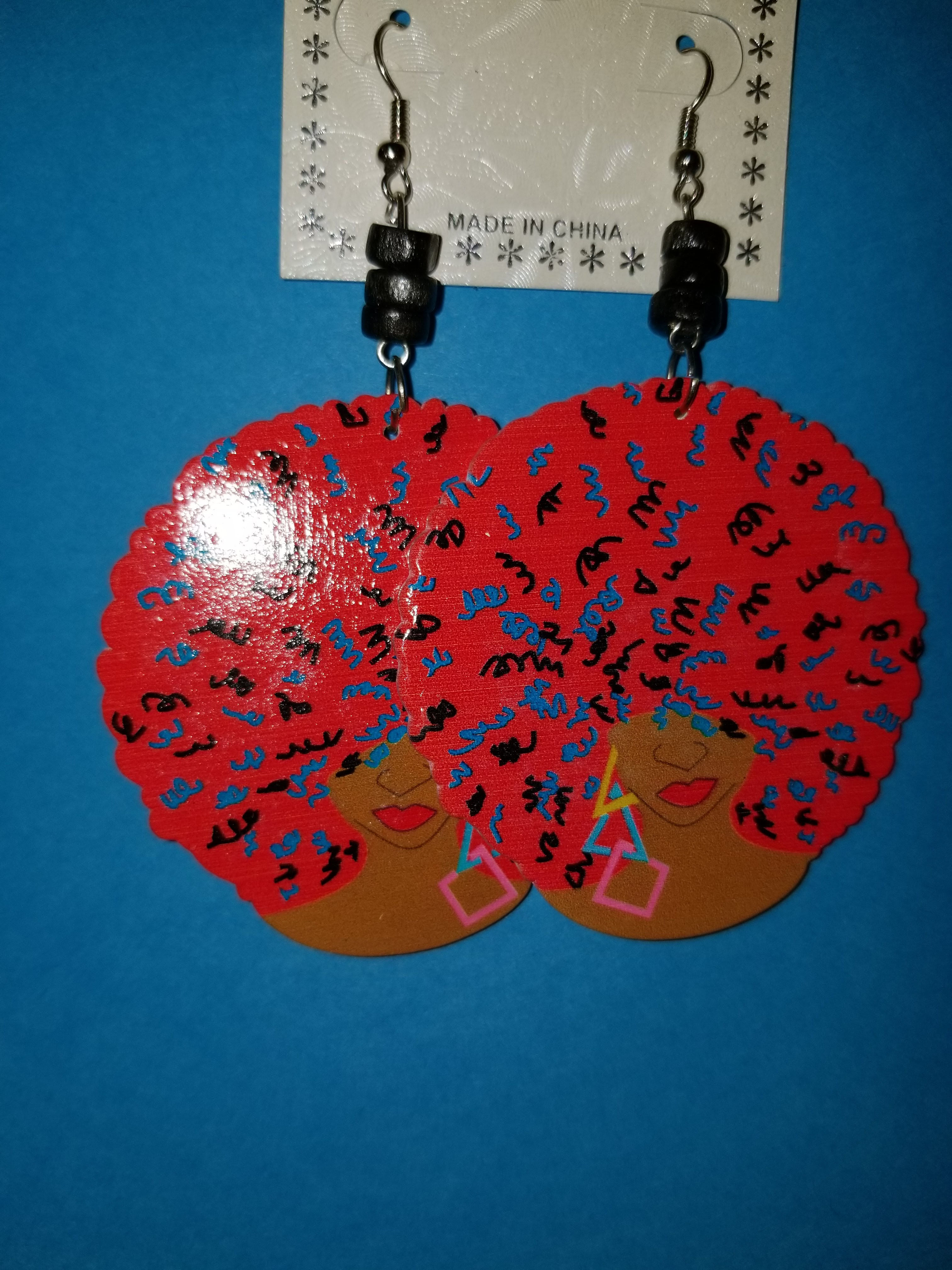 Afro-Soul Woman Earrings