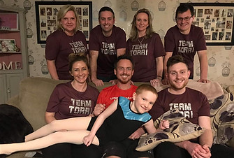 Torri with some of her supporters