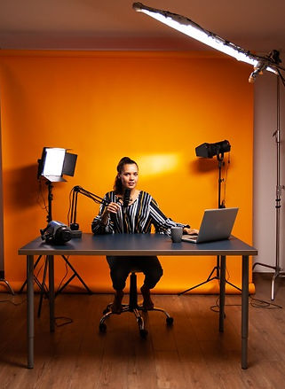 סט צילומים וידאו צלם וידאו הפקת וידאו