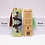 Elegant laminated handmade bookmark with a close up image of an vibrant Ruby Throated Hummingbird &  tassel