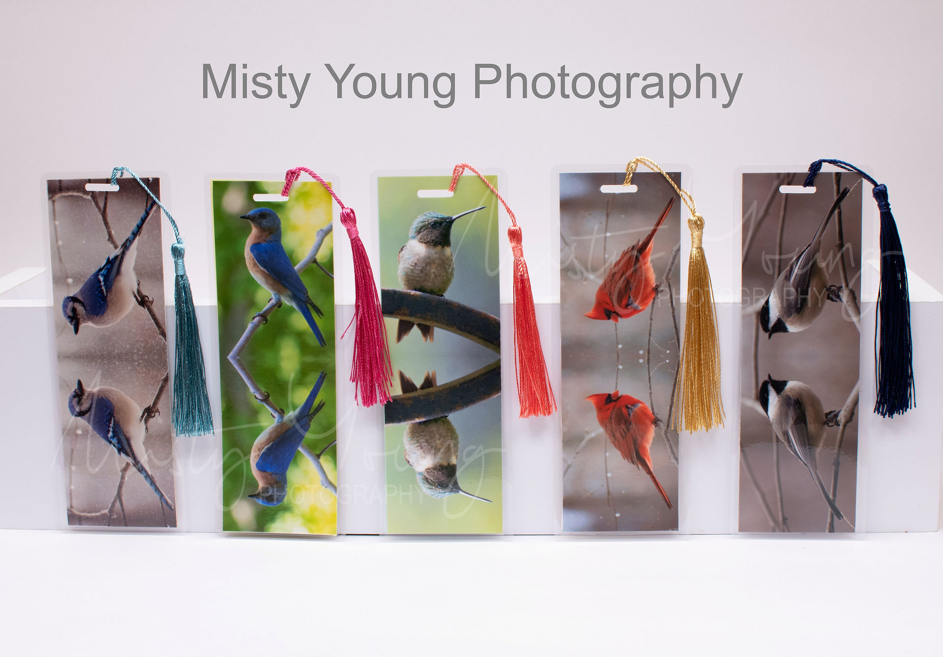 Birds bookmark collection
