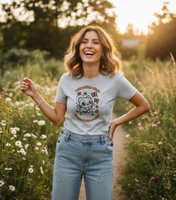 Eco conscious apparel designed for nature lovers, gardeners, and wildlife supporters.