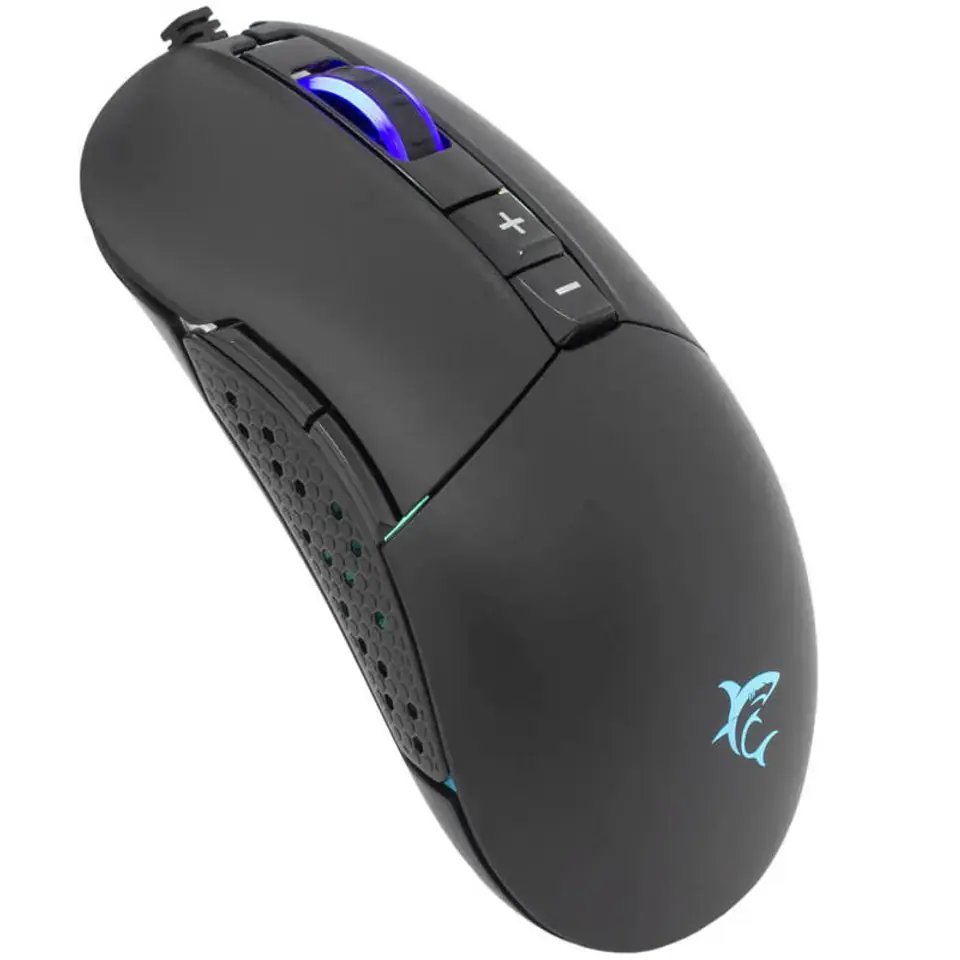 Thumbnail: White Shark MOUSE GM-9005 ARTHUR Black RGB / 10.000 dpi