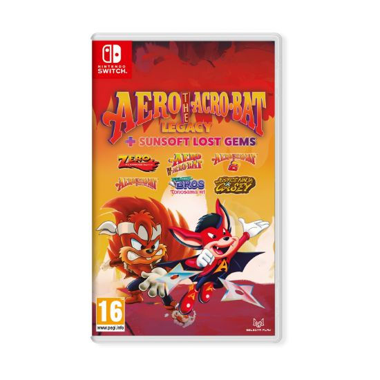 Aero The Acro-Bat Legacy + Sunsoft Lost Gems / NSW