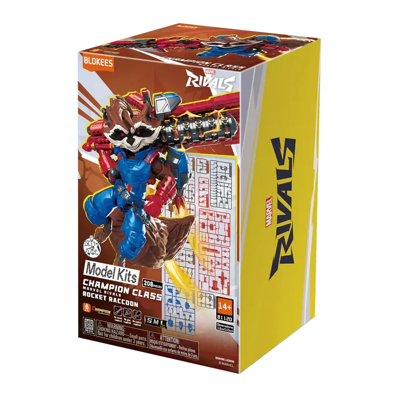 Blokees Marvel Rivals Champion Class 08 Rocket