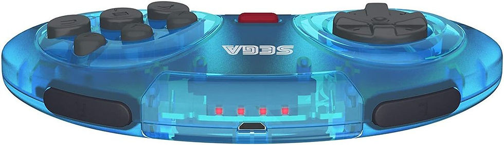 Thumbnail: Retro-Bit SEGA MD BT Pad Blue