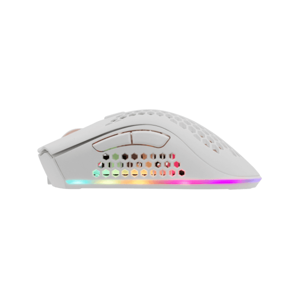 Thumbnail: White Shark MOUSE LIONEL - White / Wireless