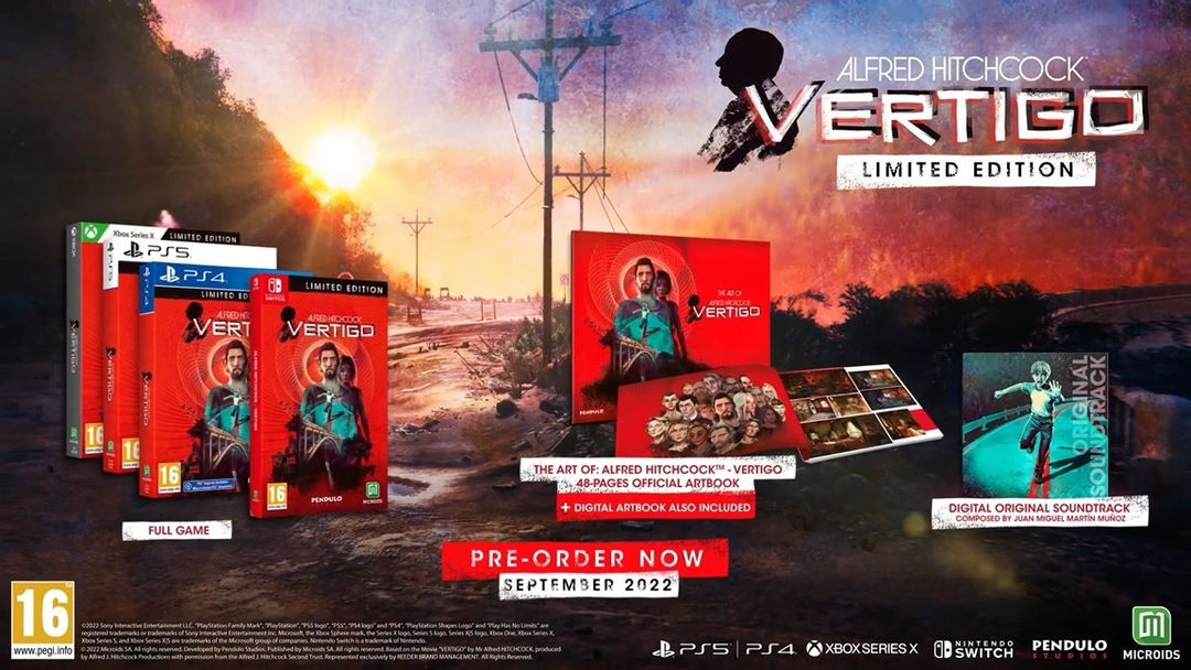 Alfred Hitchcock Vertigo (Limited) /PS4