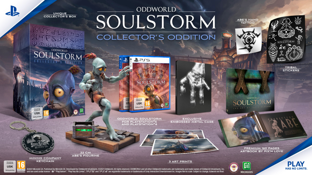Oddworld: Soulstorm Collector Edition PS4