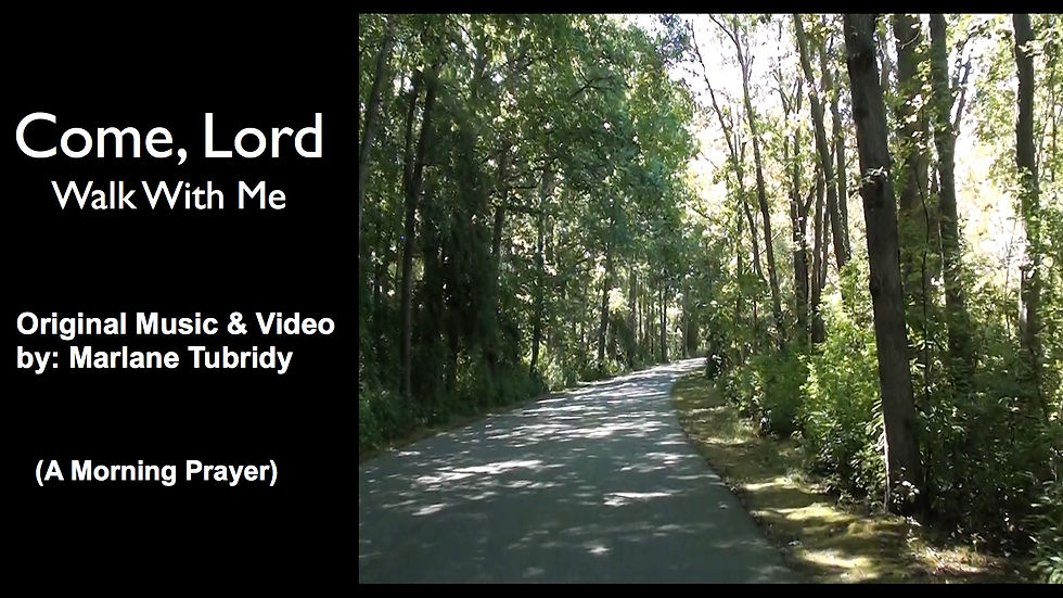 Come, Lord  (Walk With Me)