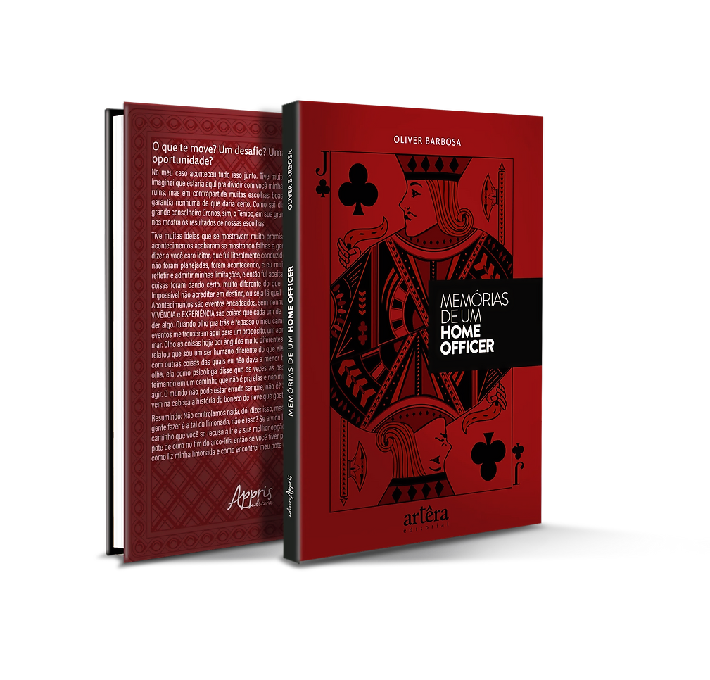 Capa de Livro Memórias de um Home Officer