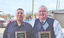 Officers Sherene and Prince honored for their many years of service to Watervliet Police Department