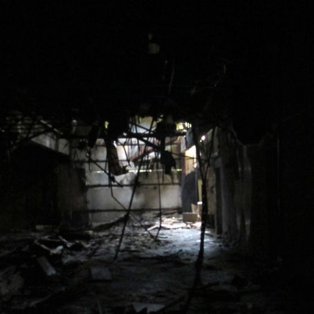 abandoned; bowling alley & medical school