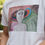 Thumbnail: Psychedelic Serenity Black Tee – Hand-Drawn Aura Portrait