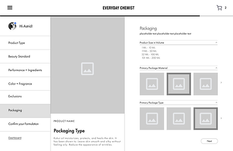 Low Fi Wireframes