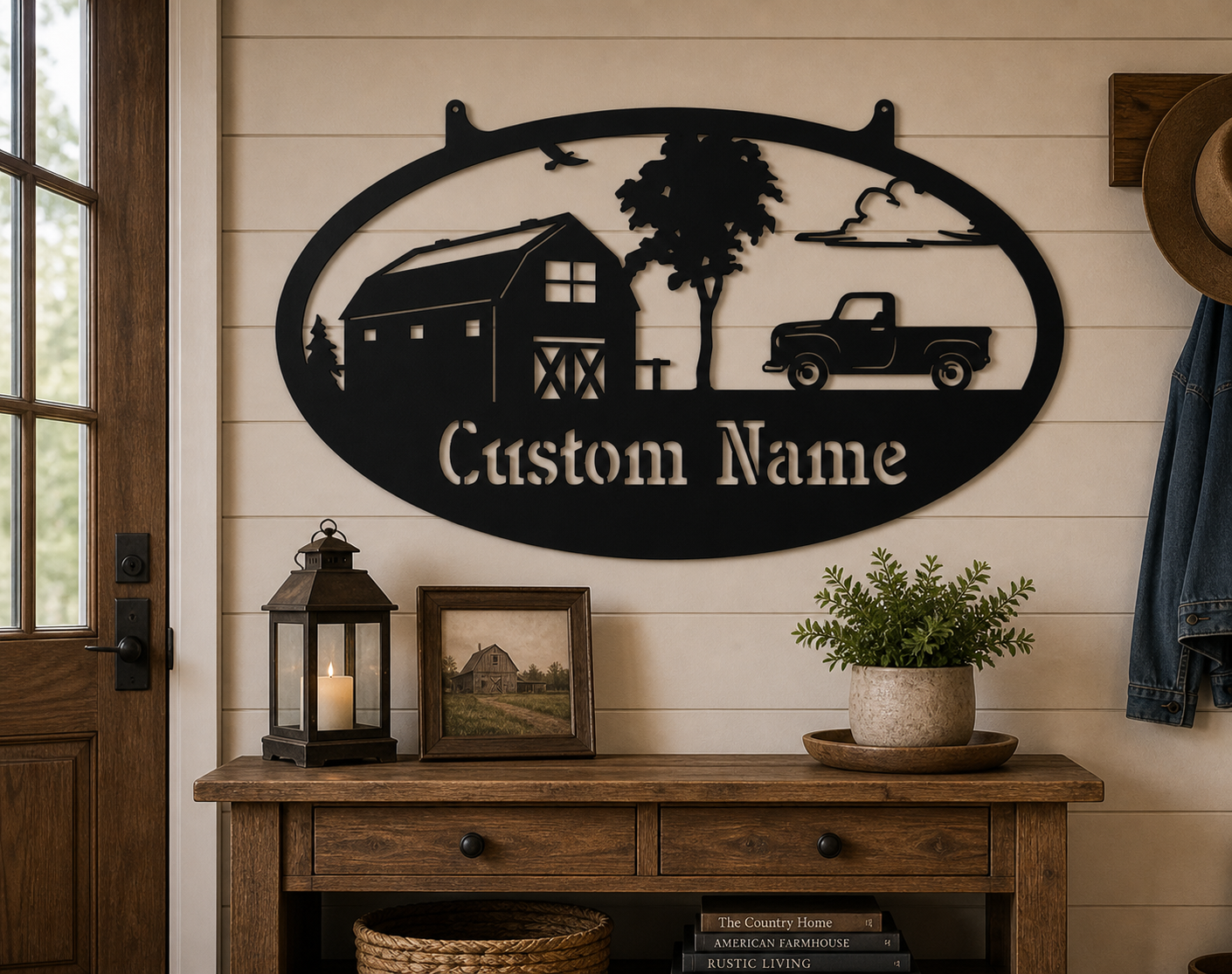 Metal Personalized Choose Your Farm Sign
