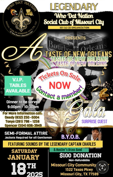 2025 Who Dat Natation Gala