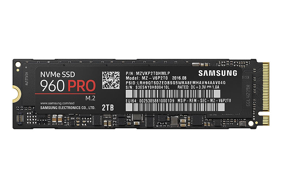 Thumbnail: Samsung 960 PRO Series - 2TB PCIe NVMe - M.2