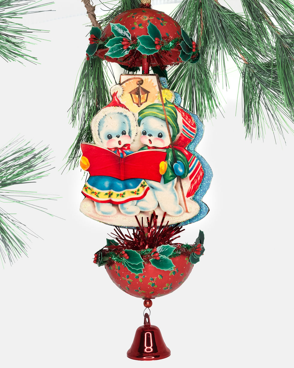 Thumbnail: Caroling Snow Couple