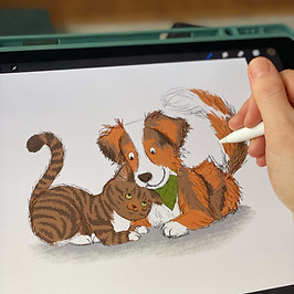 Keri Green Illustrator personalised pet portrait illustration.jpg