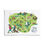 Thumbnail: An illustrated map print of the Chew Valley area. A great gift, this print also details Bristol, bath and beyond